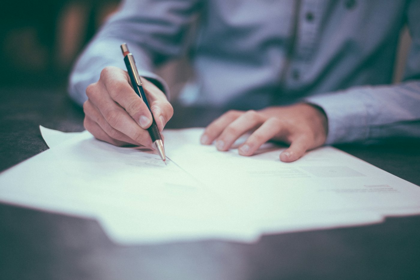 Signing corporate tax documents