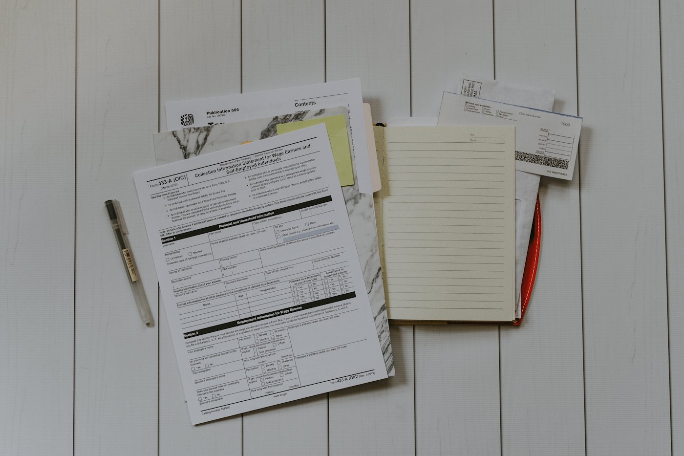 Personal tax forms
